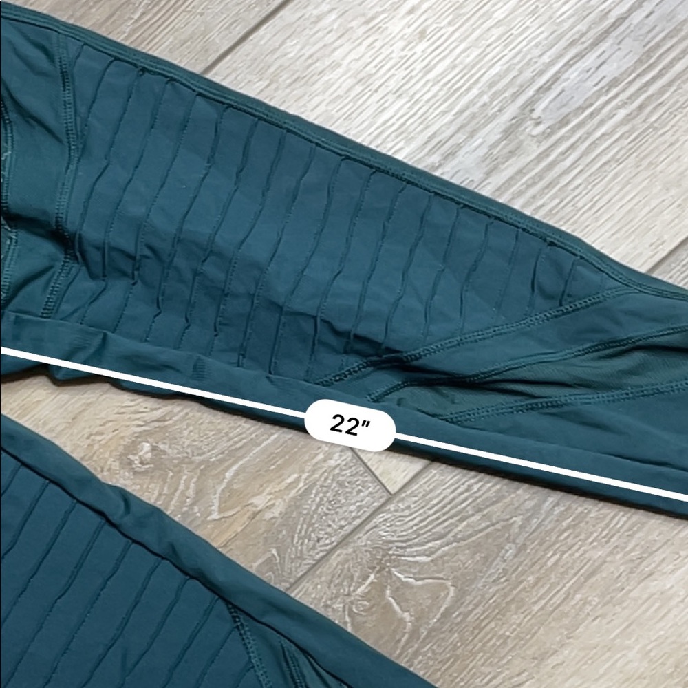 Aerie green workout athletic leggings - Picture 4 of 6